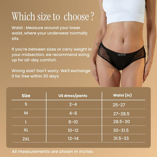 Washable Leakproof Underwear for Menopause Bladder Leaks