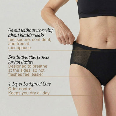 Leakproof Underwear for Menopause Bladder Leaks