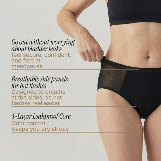 Leakproof Underwear for Menopause Bladder Leaks
