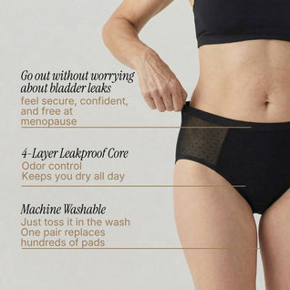 Washable Leakproof Underwear for Menopause Bladder Leaks