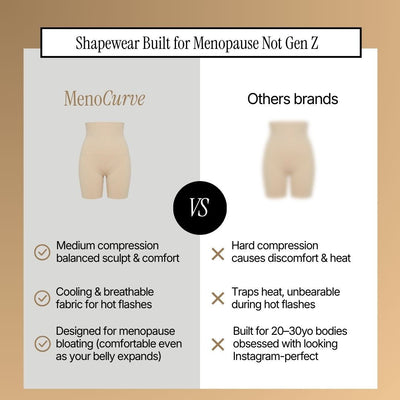 Shaper Shorts for Menopause Belly
