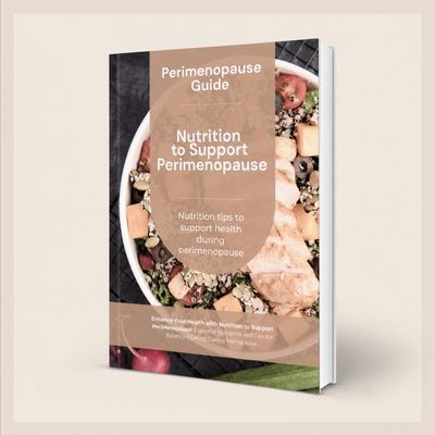 Ebook : Easy Nutrition Through Perimenopause (39-page guide)