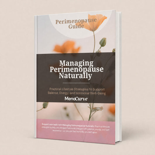 Managing Perimenopause Naturally Guide – digital guide cover (PDF)