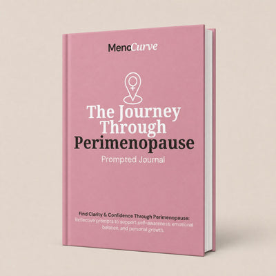 The Journey Through Perimenopause Journal – digital guide cover (PDF)