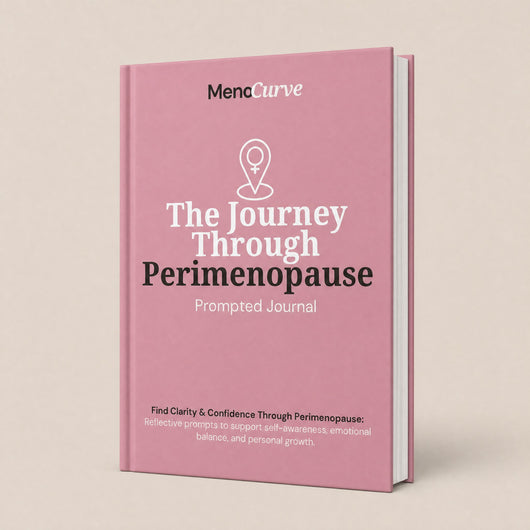 The Journey Through Perimenopause Journal – digital guide cover (PDF)